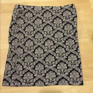 Damask Mini Skirt